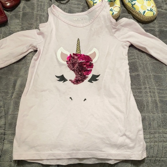 Children’s place long sleeve cold should shirt - Picture 1 of 3